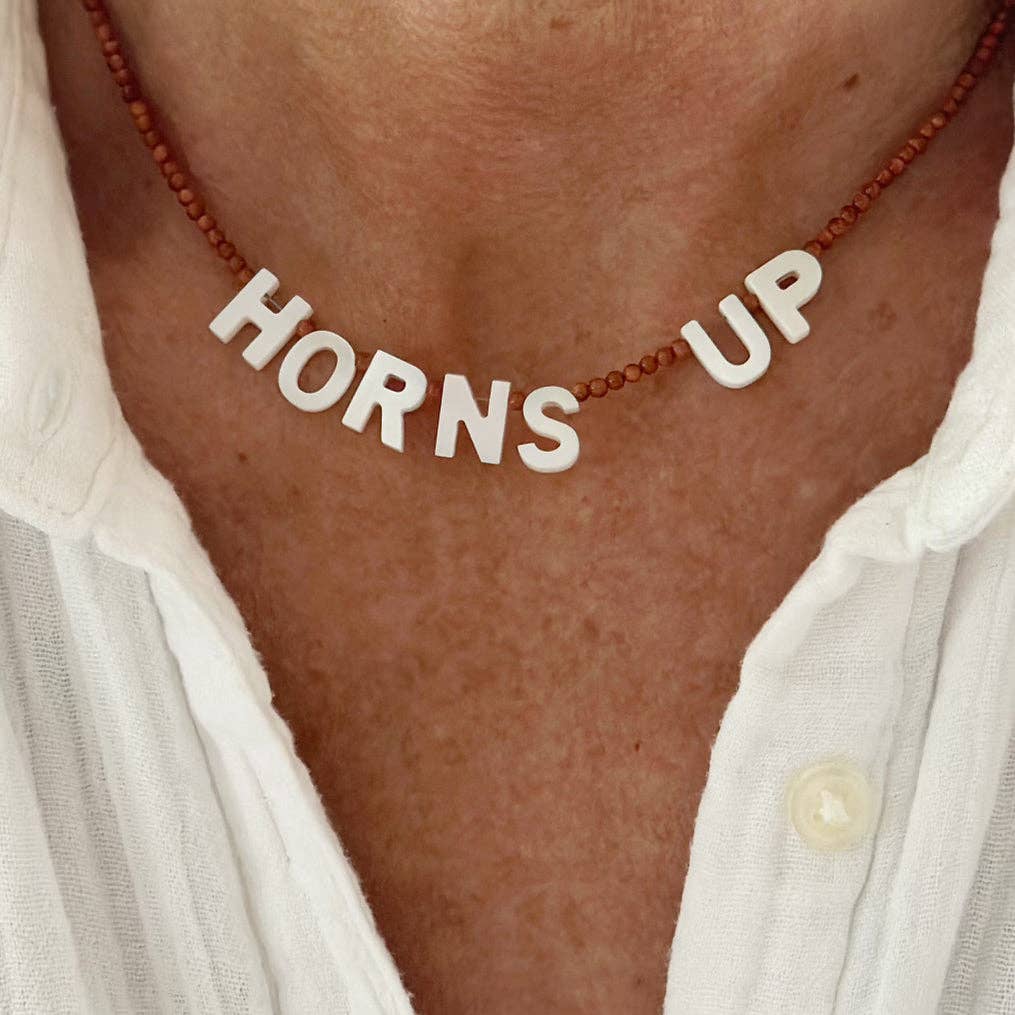 Gig 'Em Spirit Necklace