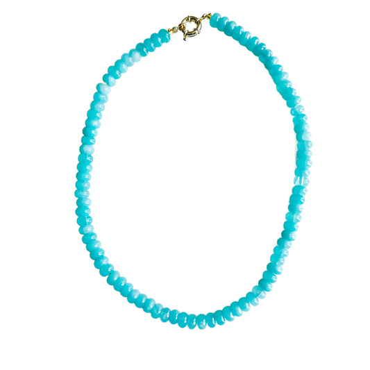 Candy Necklaces: Aqua Blue