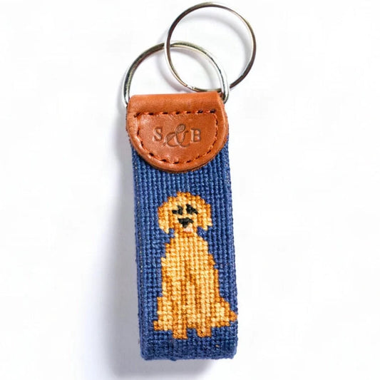Constant Companion Needlepoint Key Fob