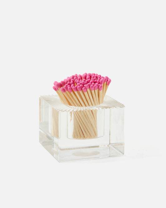 Square Match Striker - Hot Pink Matches