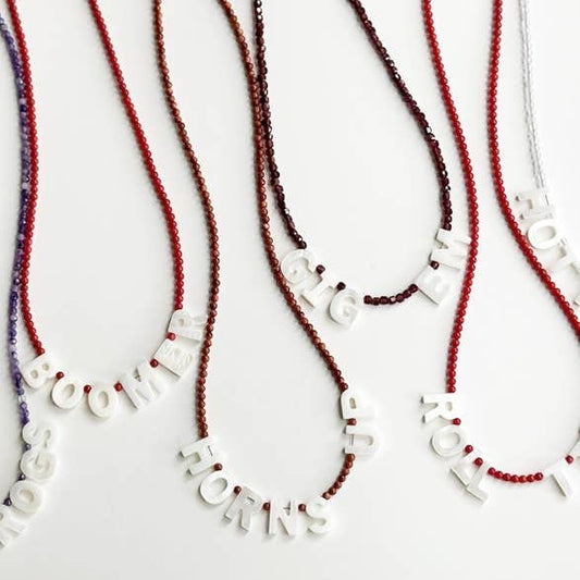 Hook 'Em Spirit Necklace