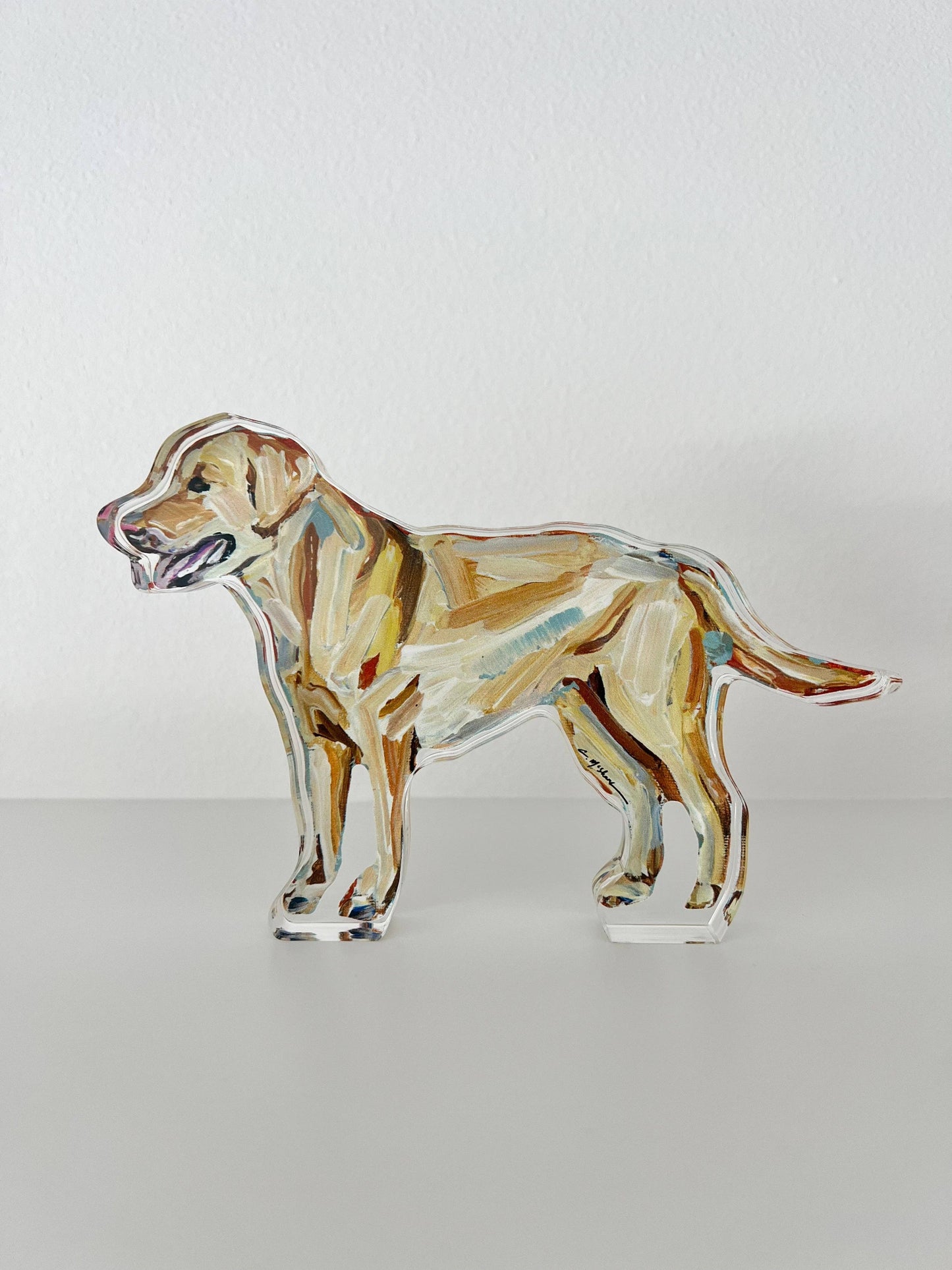 Yellow Lab Acrylic - Small