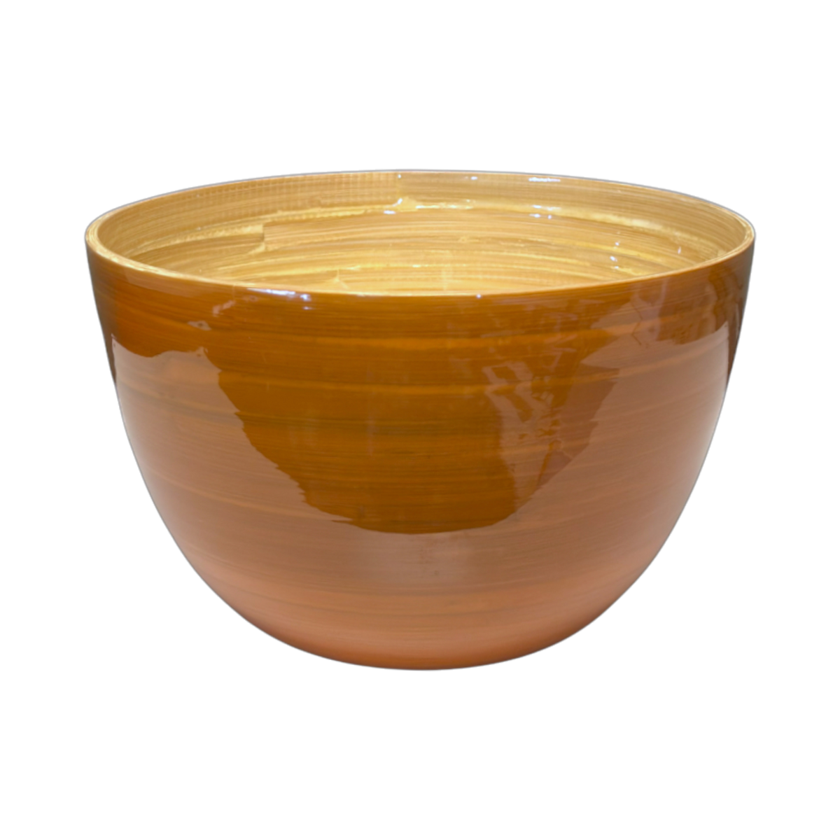 Bamboo Mixing Bowl: Red