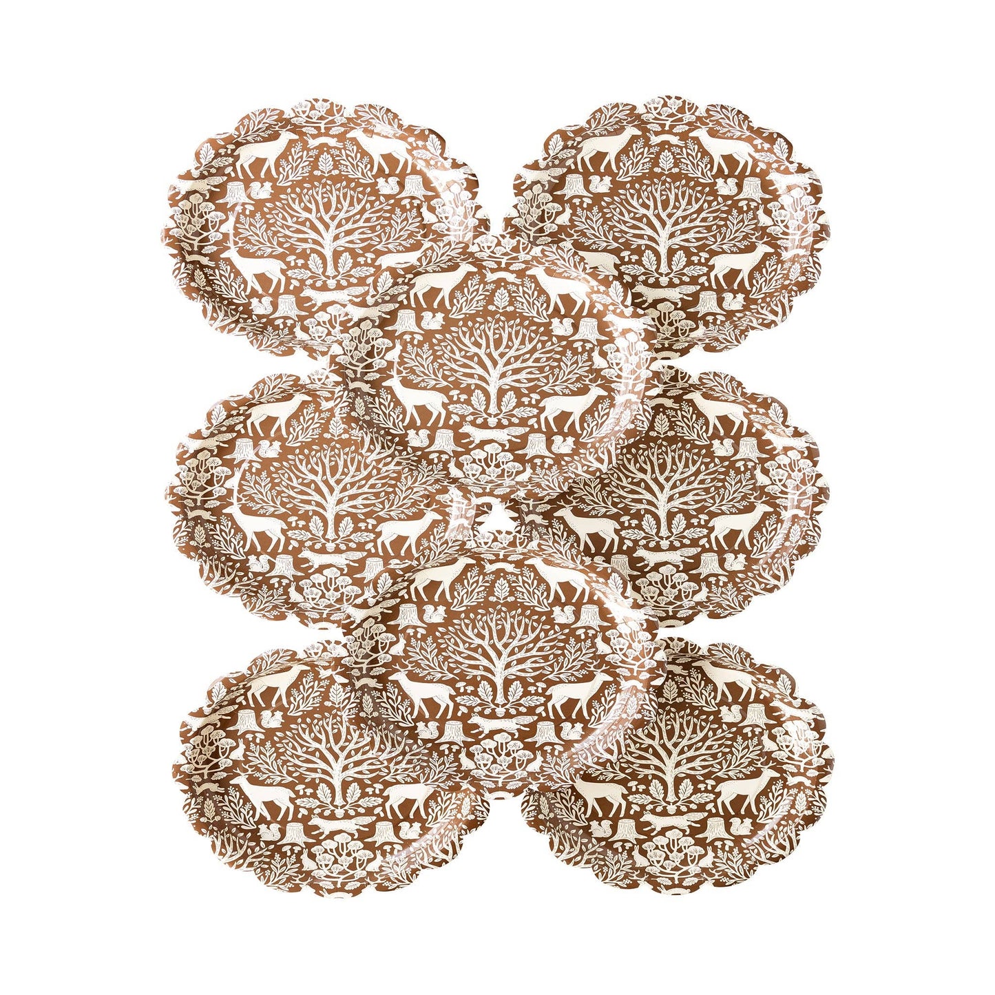 Woodland Toile Plate