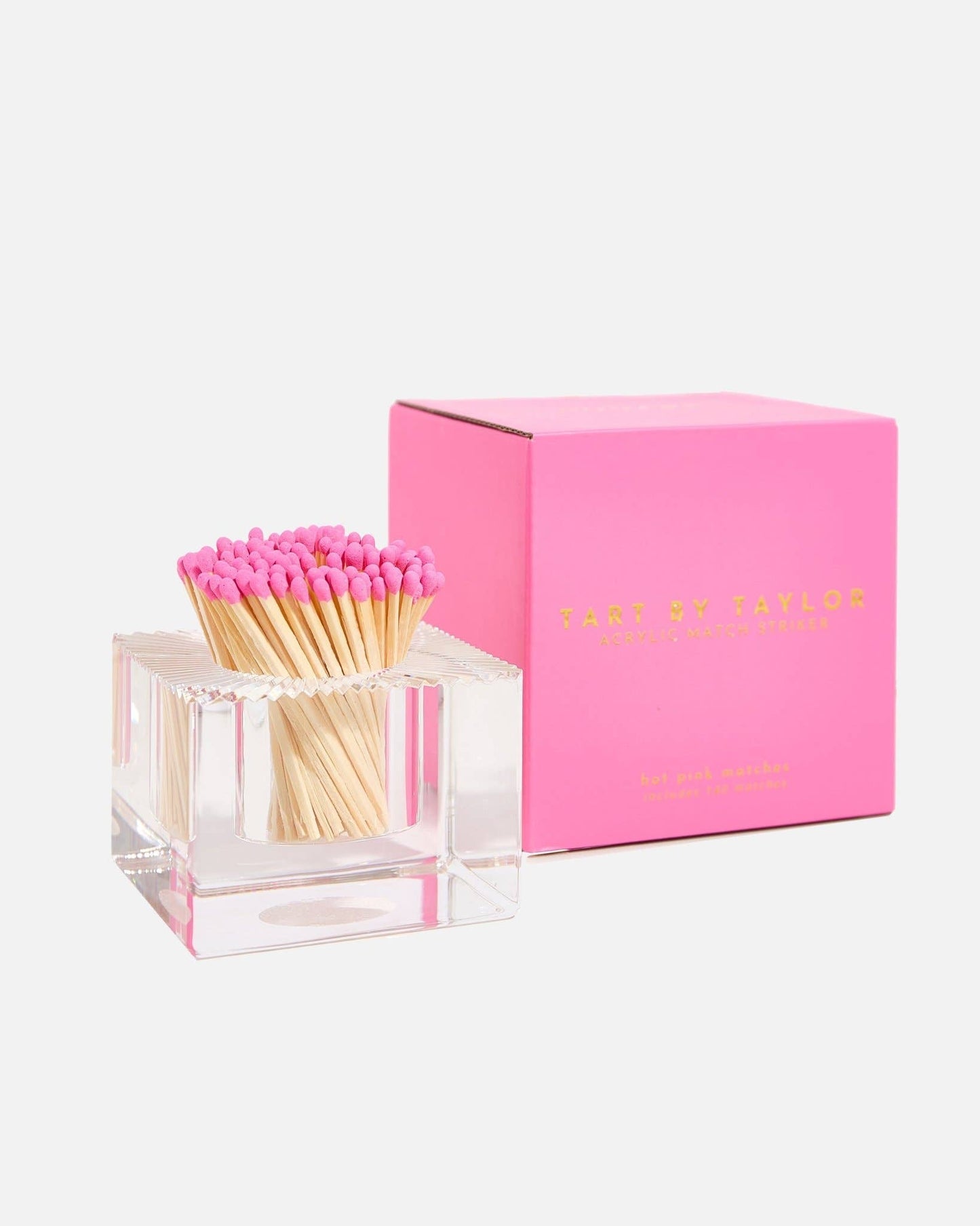 Square Match Striker - Hot Pink Matches