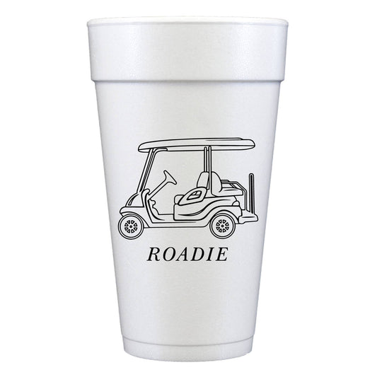 Golf Cart Roadie Masters Foam Cups- Masters