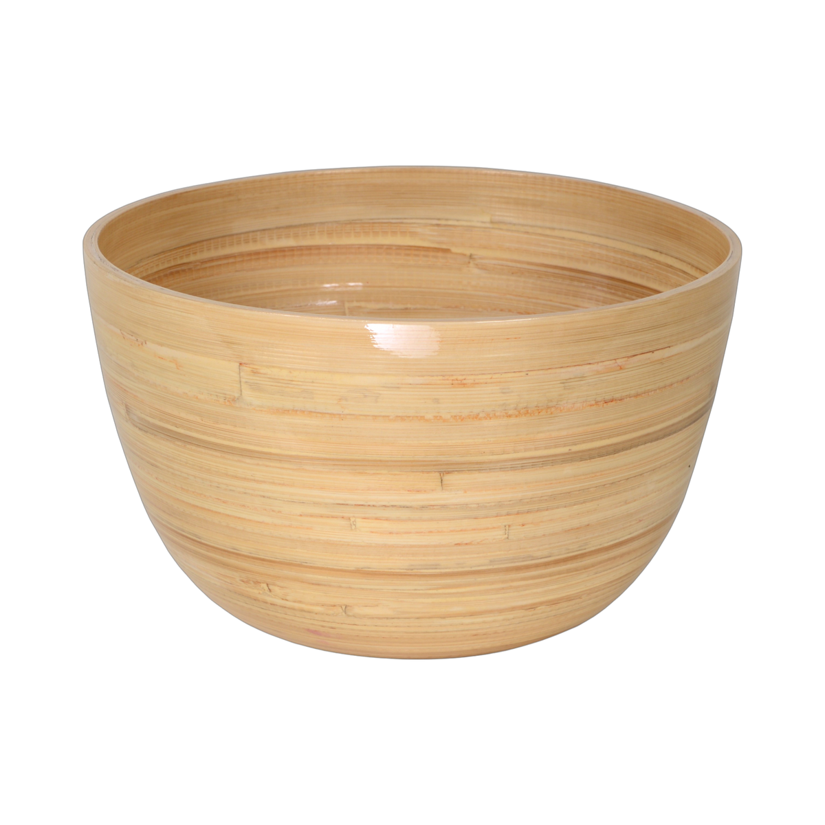 Bamboo Mixing Bowl: Apricot