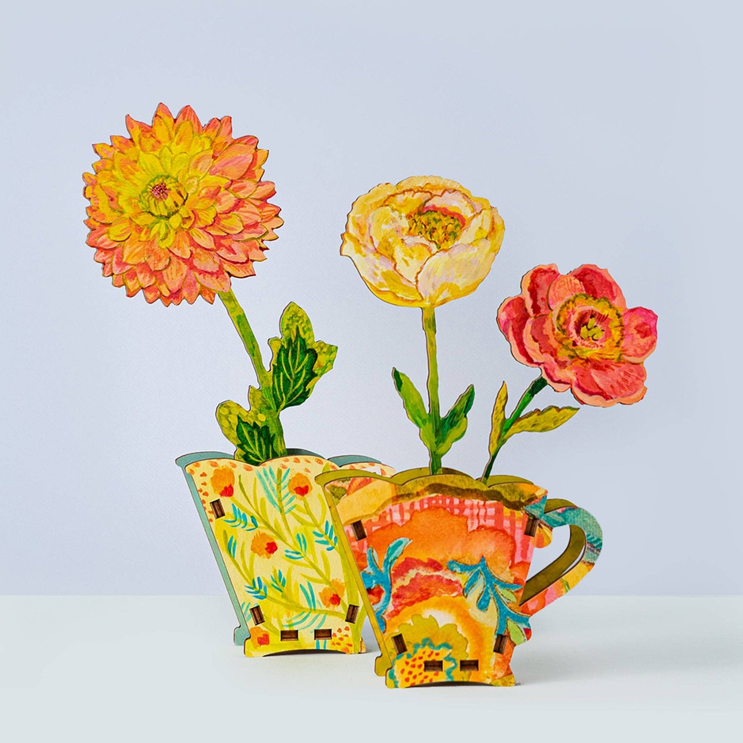 Cafe Au Lait Dahlia Large Acrylic Flower