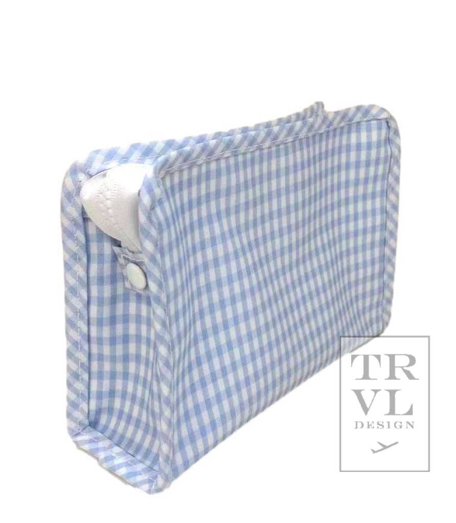 Roadie Small - Gingham Mist