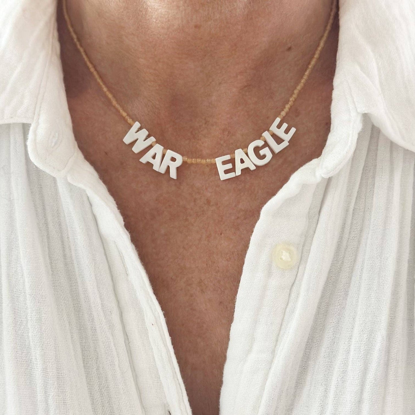 Hook 'Em Spirit Necklace