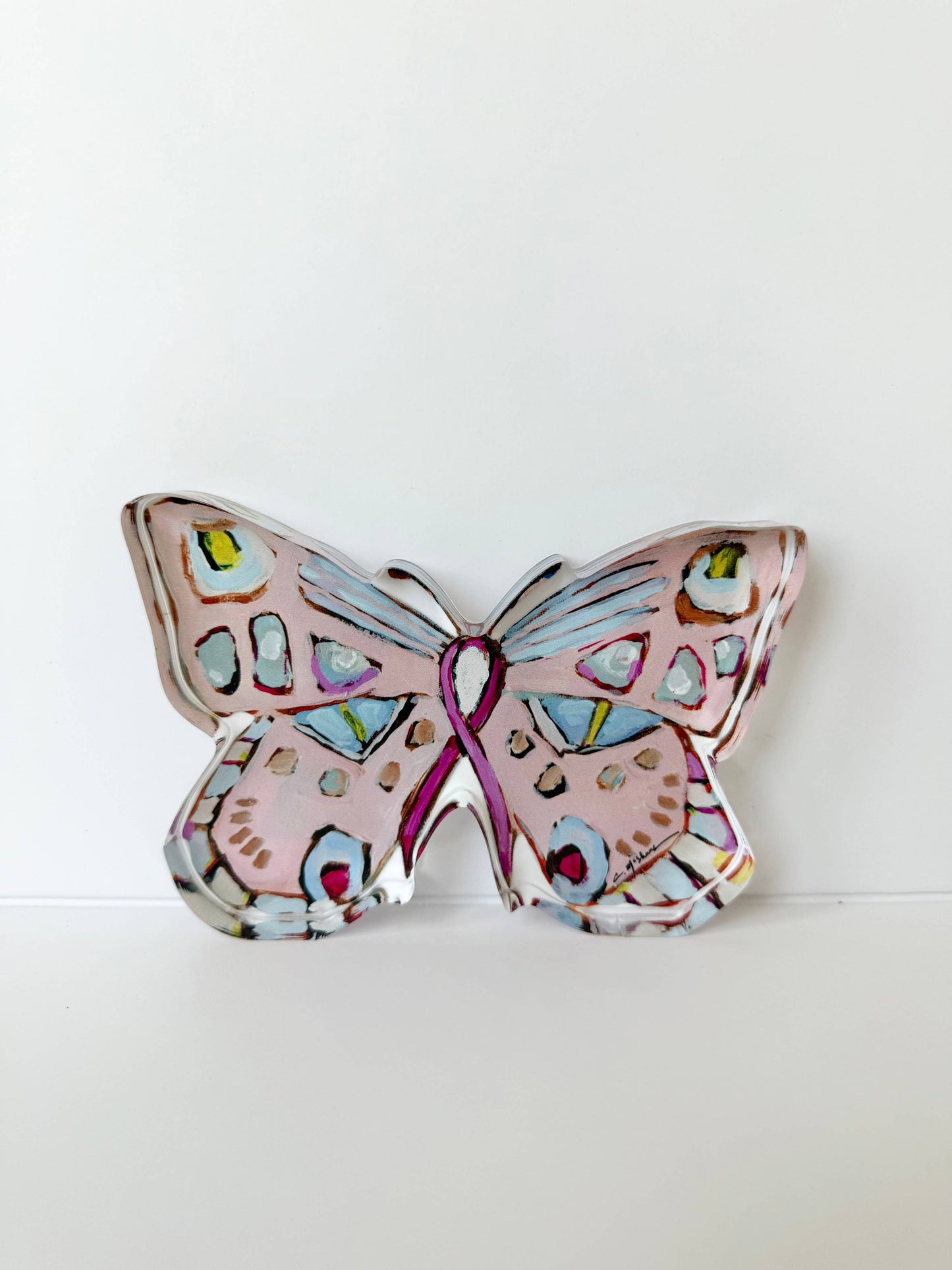 "Butterfly of Hope II" Acrylic - Mini Shelfie