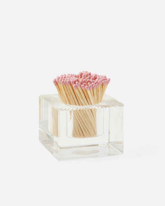 Square Match Striker - Light Pink Matches