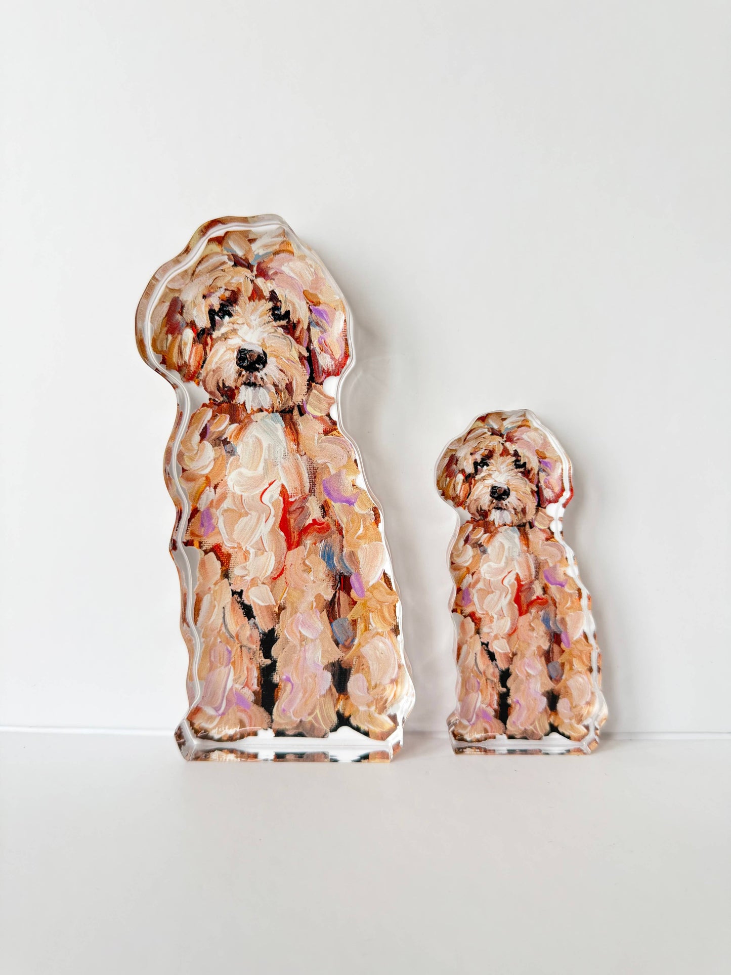 “Goldendoodle Classic” Acrylic : Mini