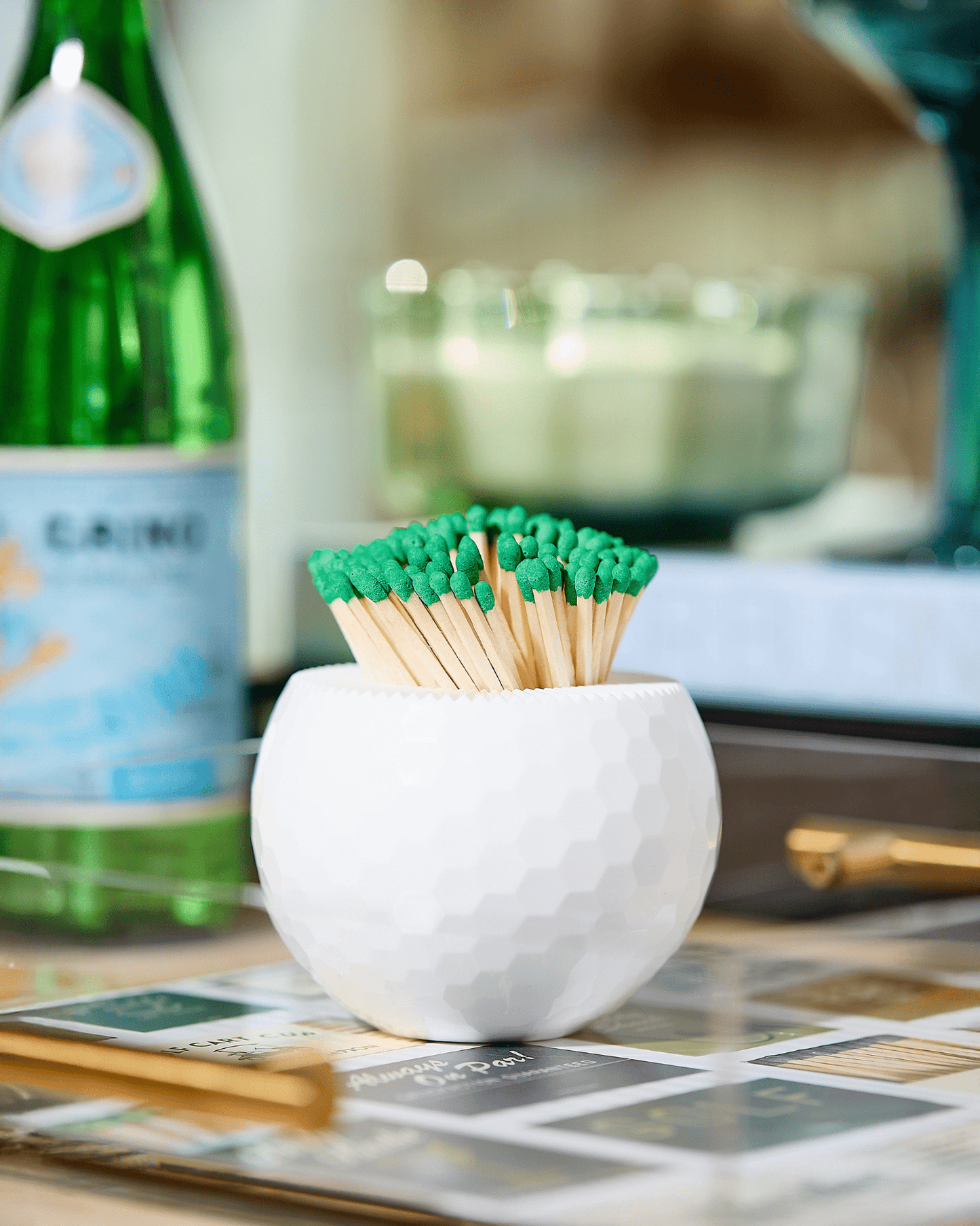 Golf Round Match Striker - Green Matches