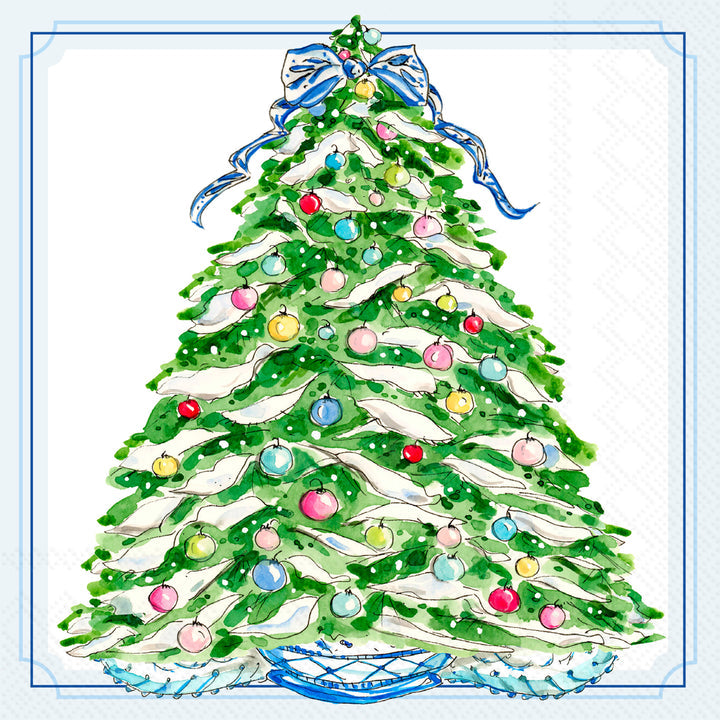 Boxwood Ornaments Cocktail Napkins