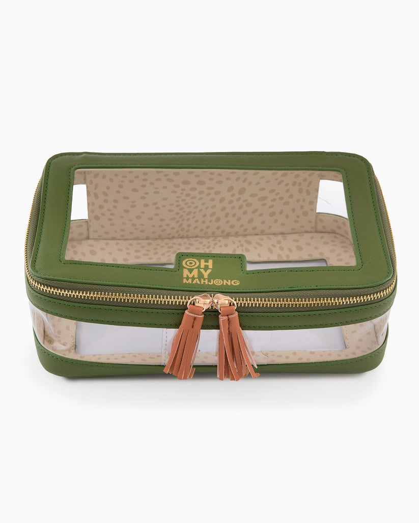 Olive Tile Storage Bag