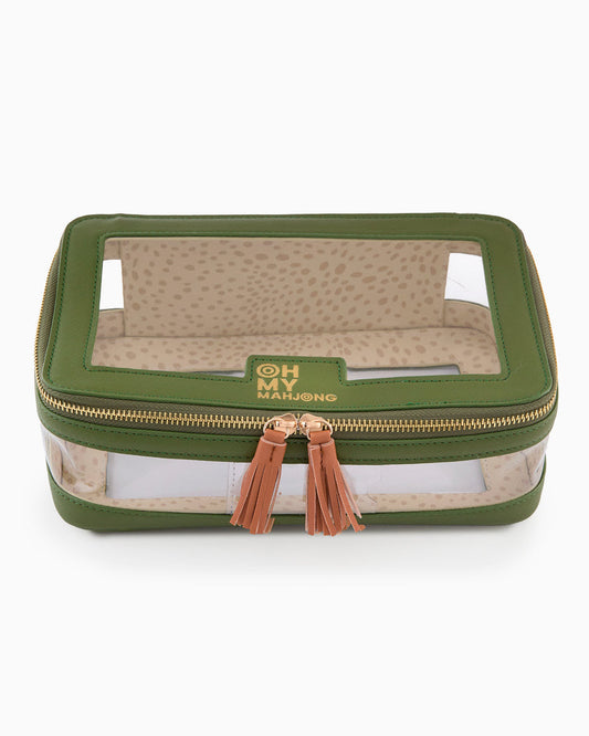 Olive Tile Storage Bag