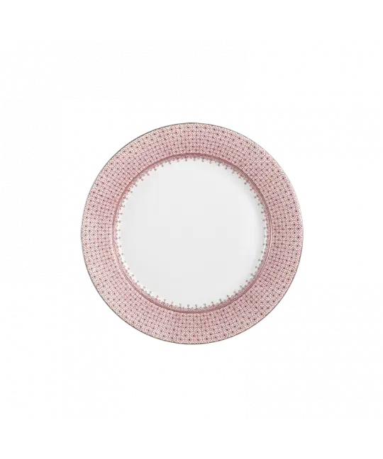 Pink Lace Bread & Butter Plate