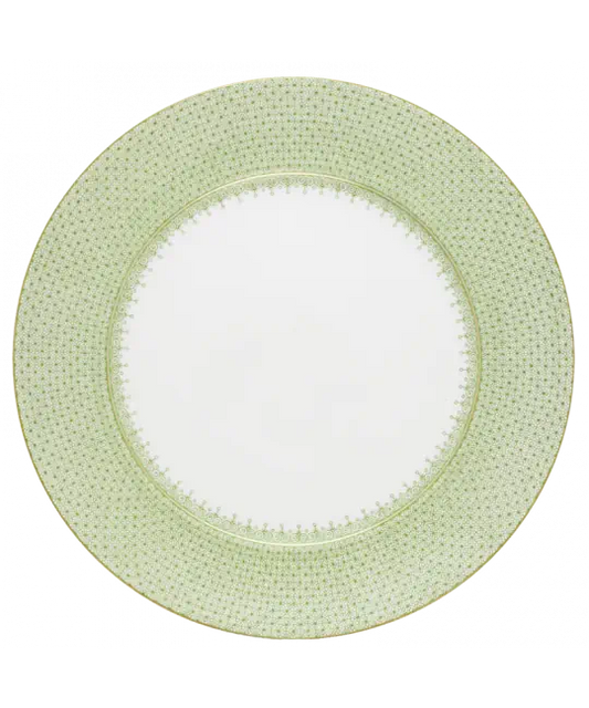 Green Apple Lace Service Plate