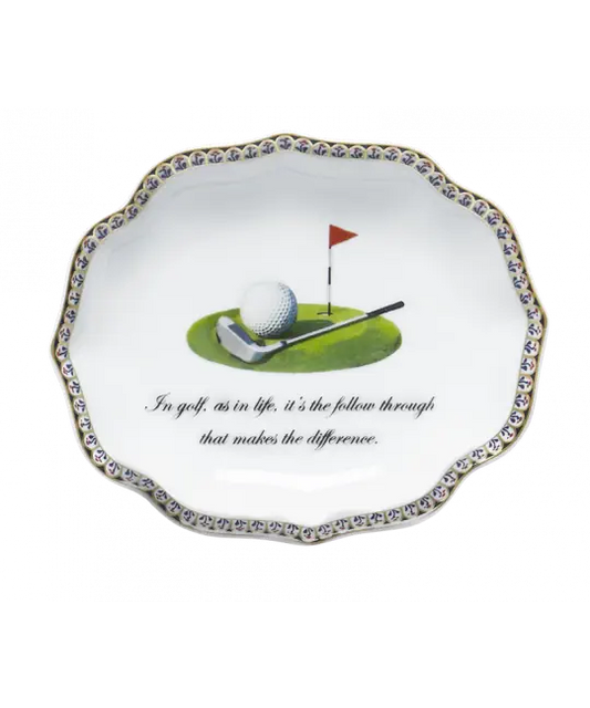 In Golf As In Life Ring Tray