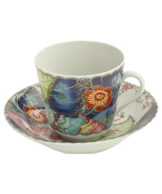 Tobacco Leaf Cup/Saucer
